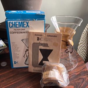 Vintage MCM Chemex Filter-Drip Coffeemaker